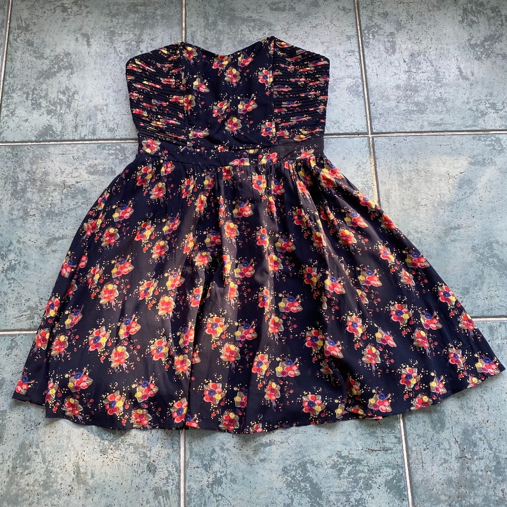 Lucca Couture Strapless Mini
